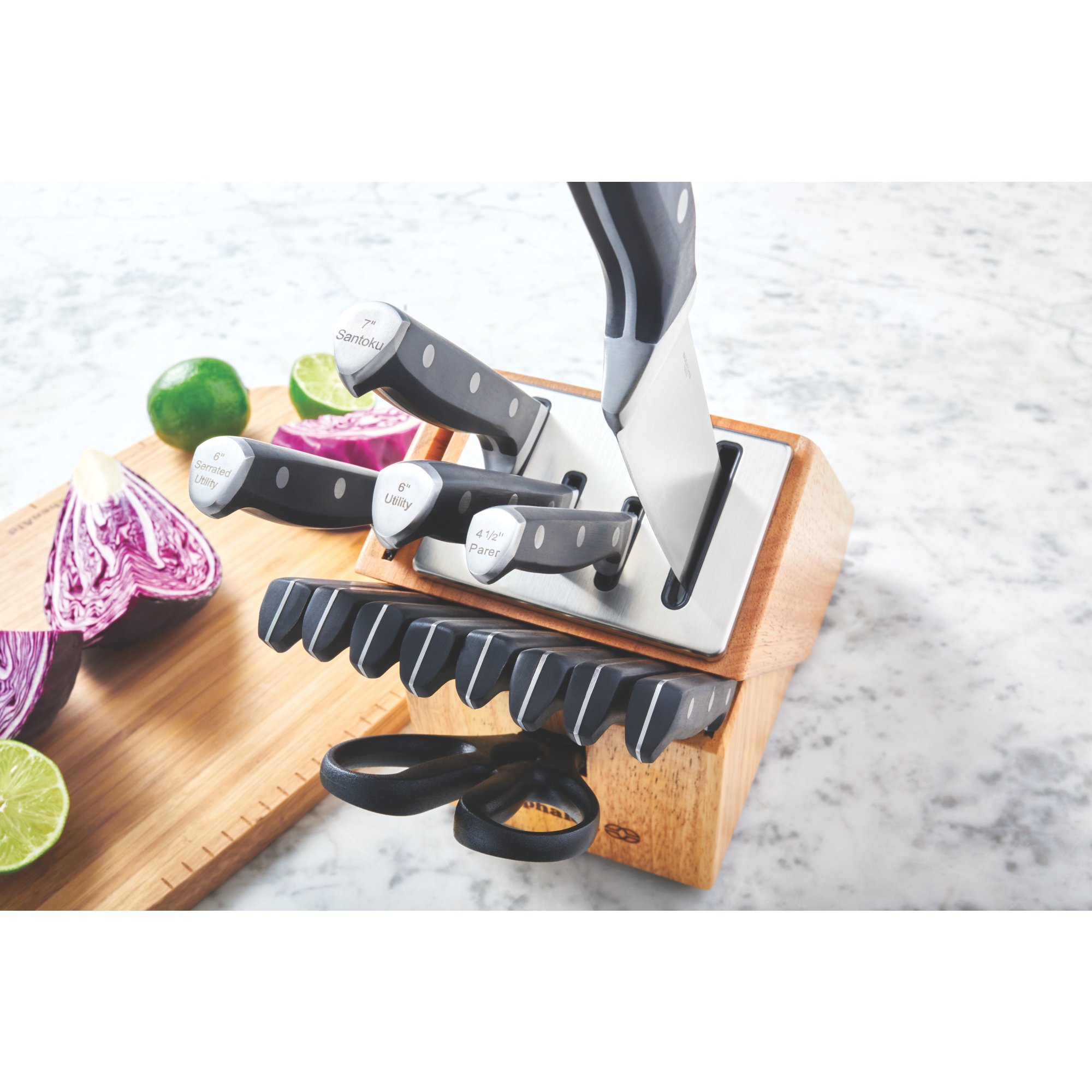 Calphalon Classic SharpIN Knife Block, Set of 15