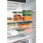 vacuum sealed food inside fridge image number 9