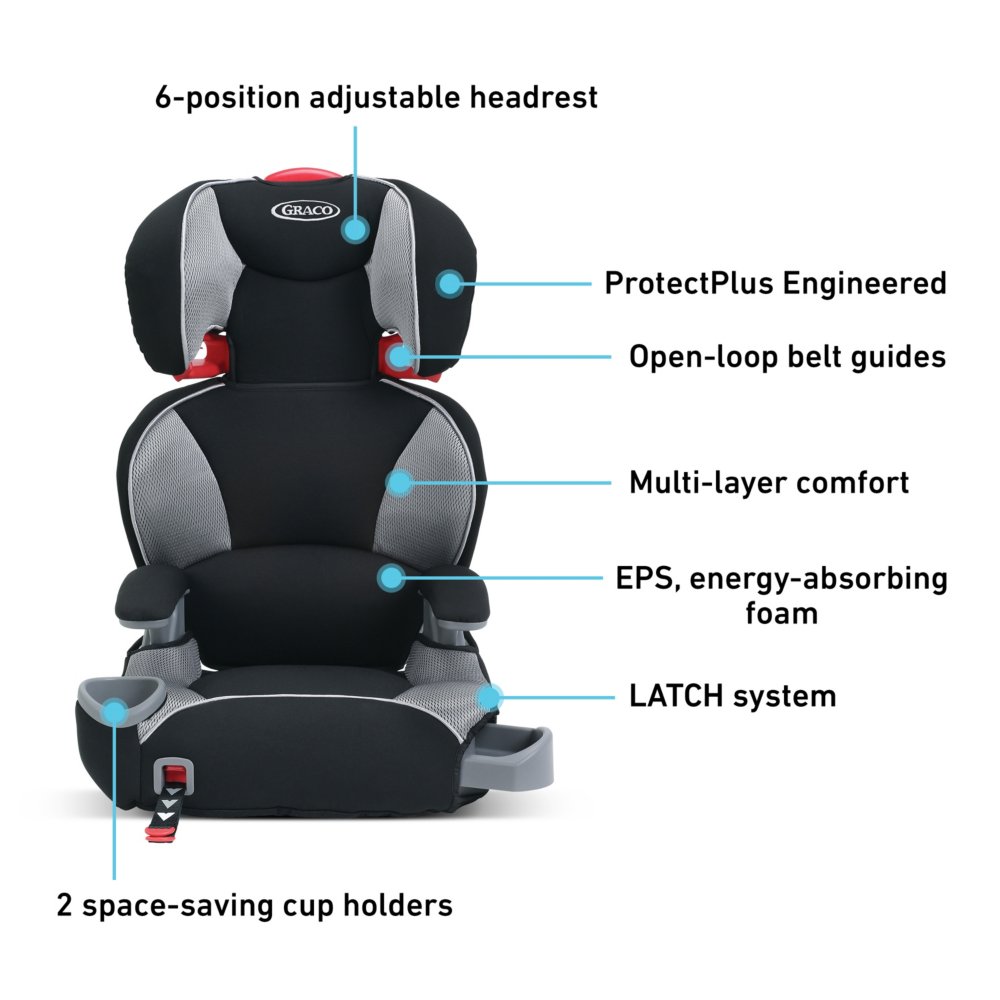 Graco affix booster outlet car seat with latch