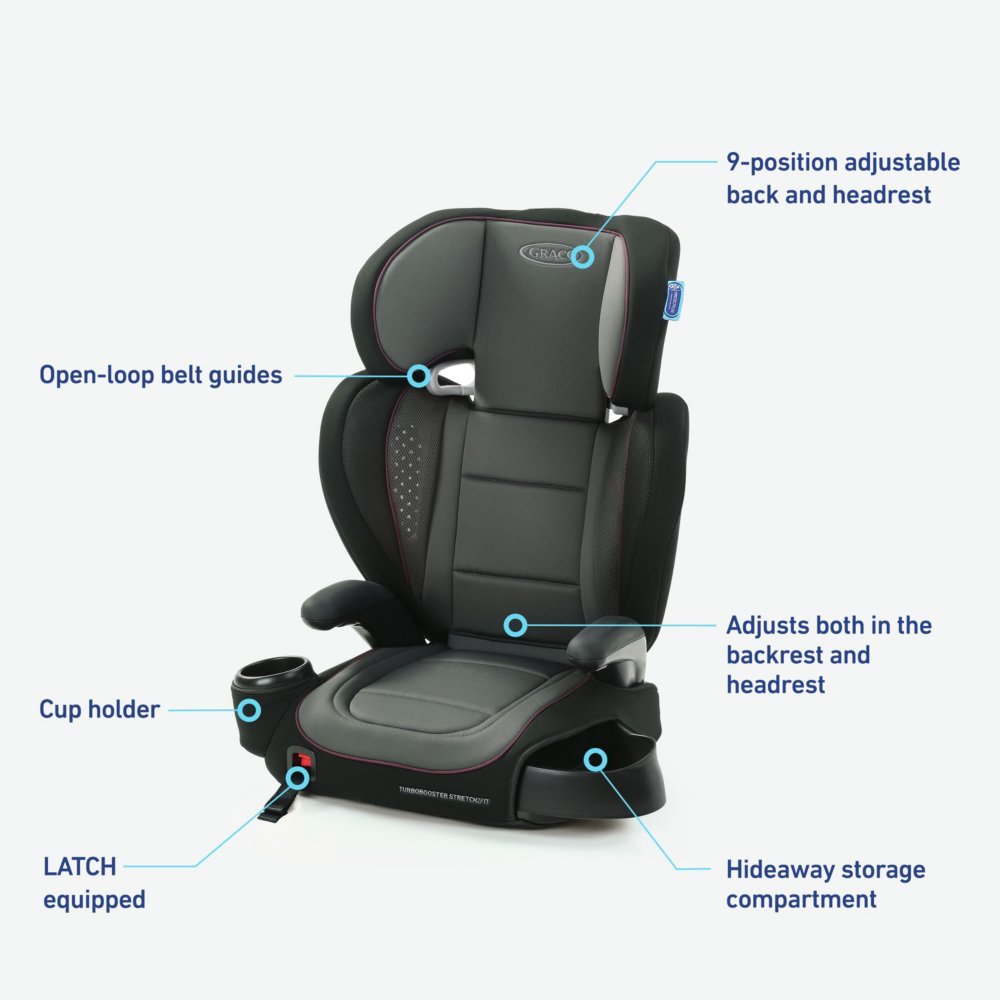 Graco car seat shop to booster directions