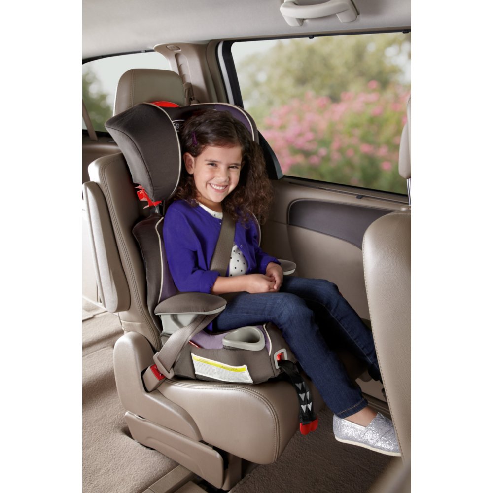 Graco Affix High Back Booster Car Seat, Grapeade