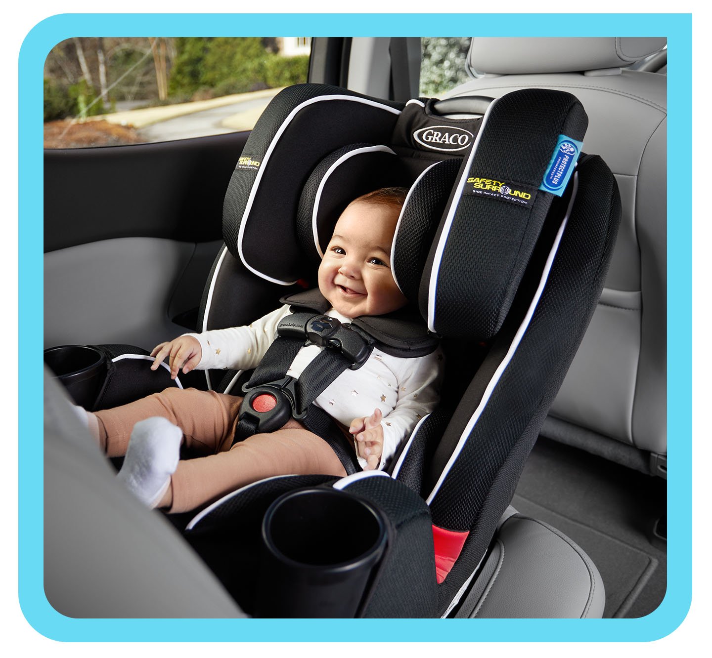 Infant car seat clearance rules