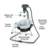 Simple Sway 2 in 1 Swing Graco Baby