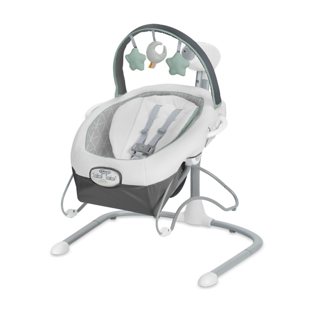 Graco duet sway lx swing with store portable bouncer review