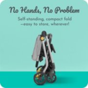 Folding compact stroller image number 3