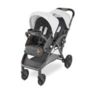 Double stroller with canopies image number 0