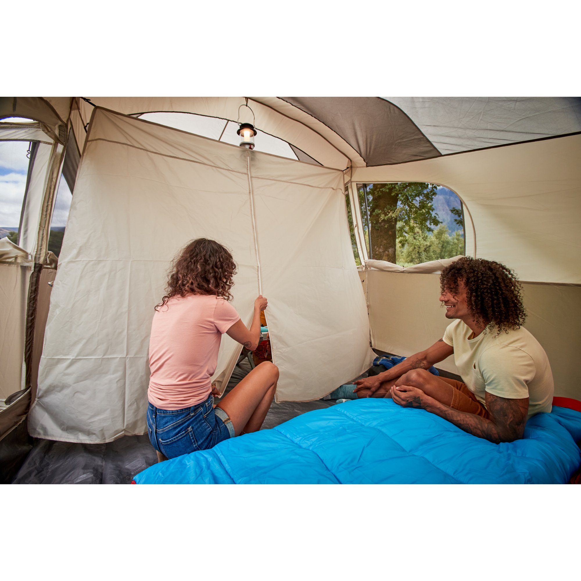 Weathermaster tent outlet