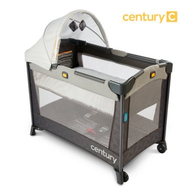 Century Travel On™ LX 2-in-1 Compact Playard with Bassinet