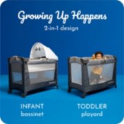 2 in 1 bassinet and playard image number 1