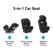 TrioGrow™ SnugLock® 3-in-1 Car Seat image number 1