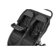 City mini 2 double stroller with 1 child tray folded out image number 2