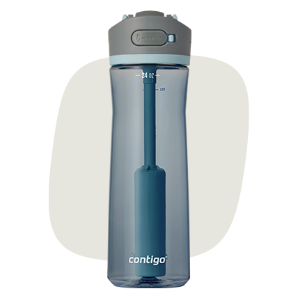 Water bottle with filter