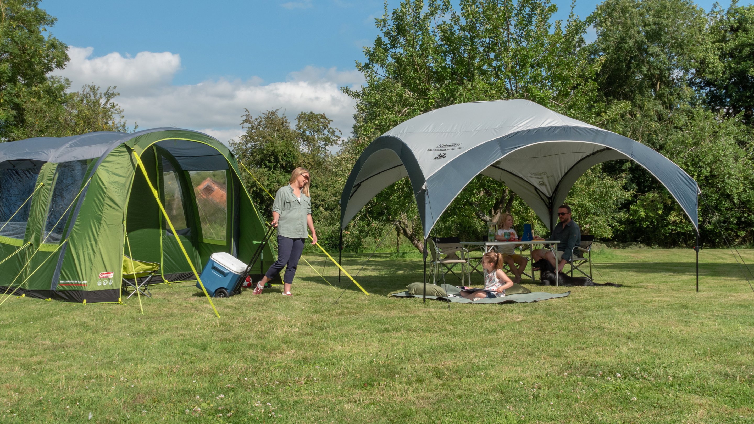 Coleman backpacking outlet tents