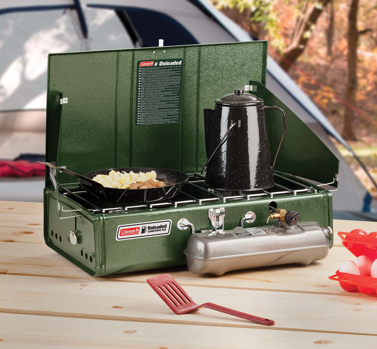 Coleman dual store fuel stove