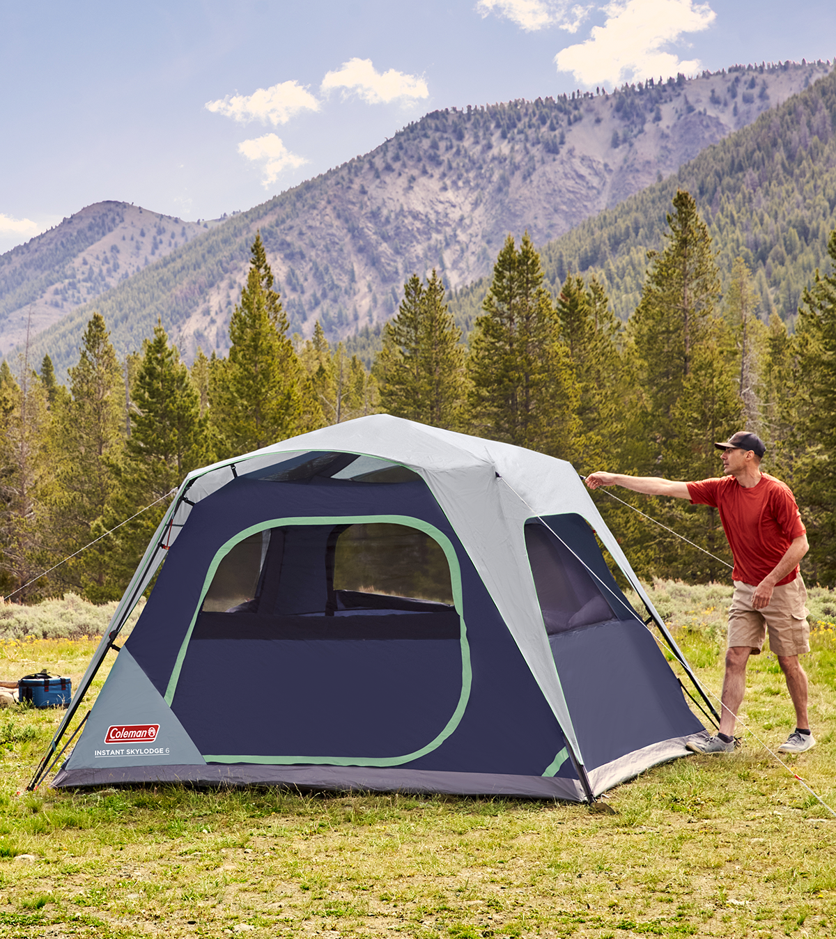 Tenda da campeggio 4 Posti Da Gama Coleman