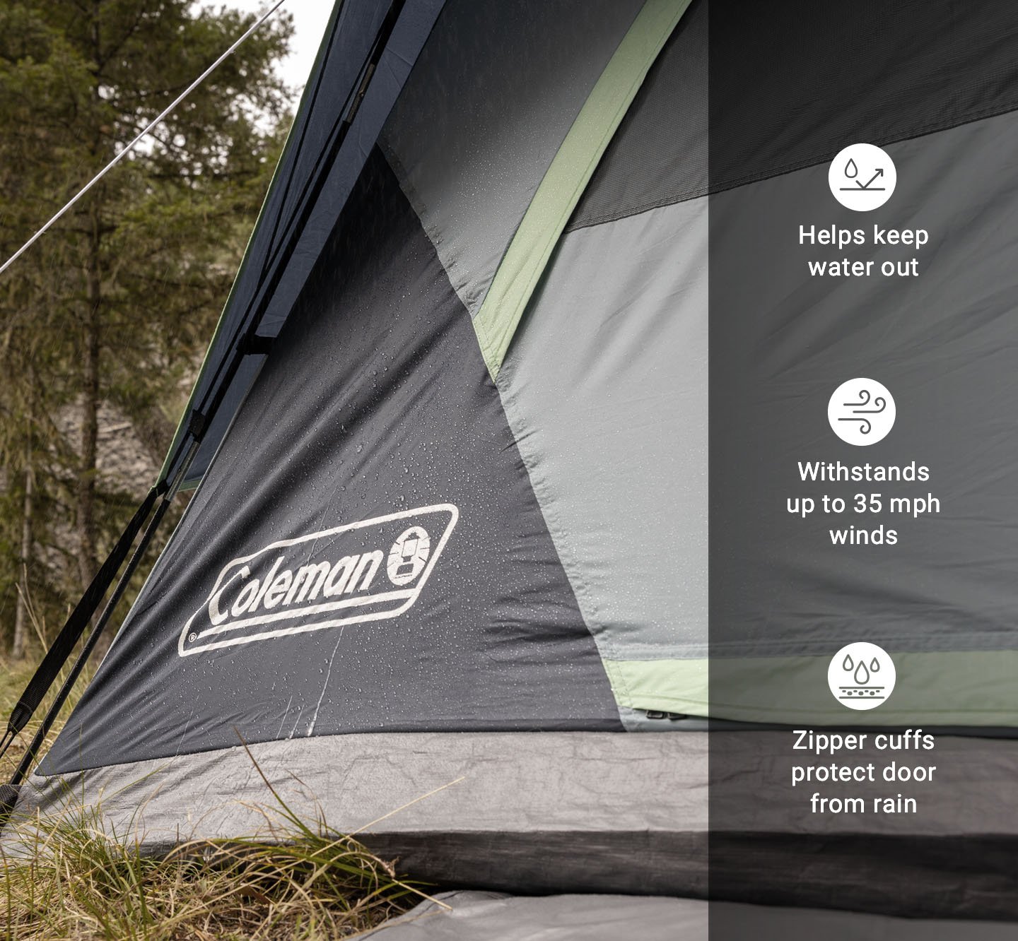 Coleman big outlet tent