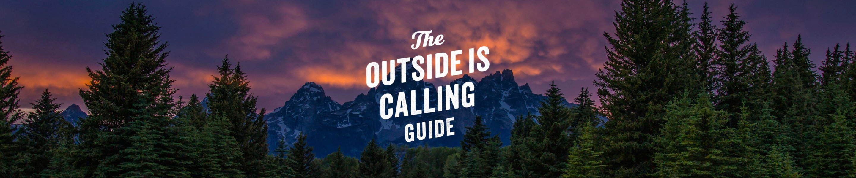 the outside is calling guide