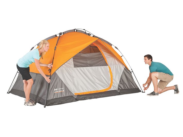 Coleman tent easy outlet setup