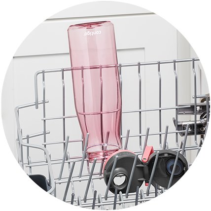 beverage container in dish washer