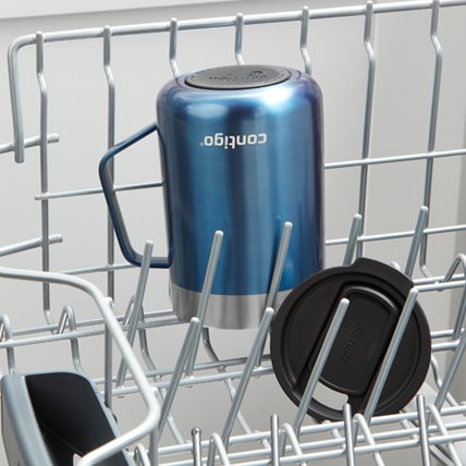 a dishwasher safe insulated travel mug
