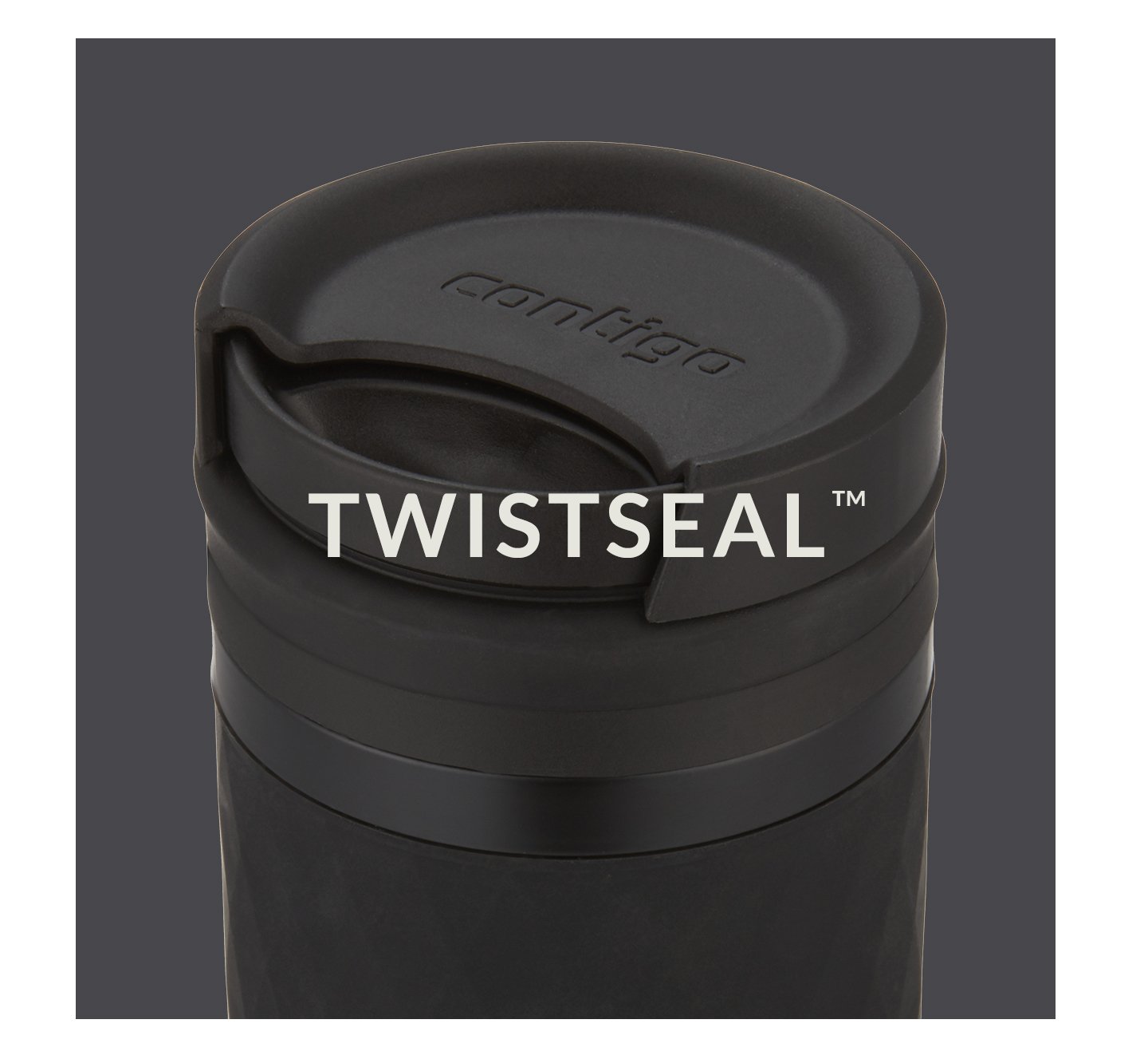 Contigo Stainless Steel Travel Mug with TWISTSEAL Lid Black All