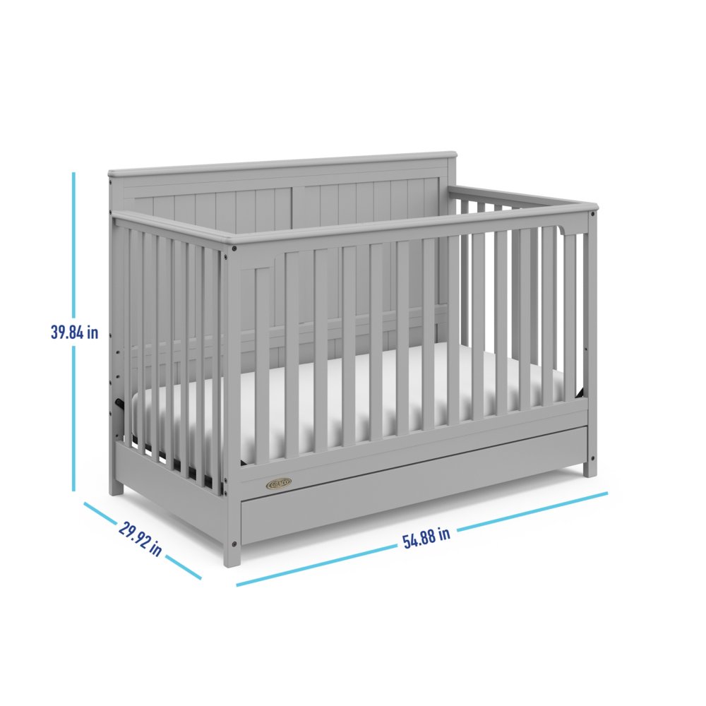 Graco wood clearance crib