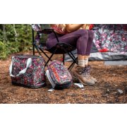 campsite in the mountains with assorted outdoor camping gear image number 7