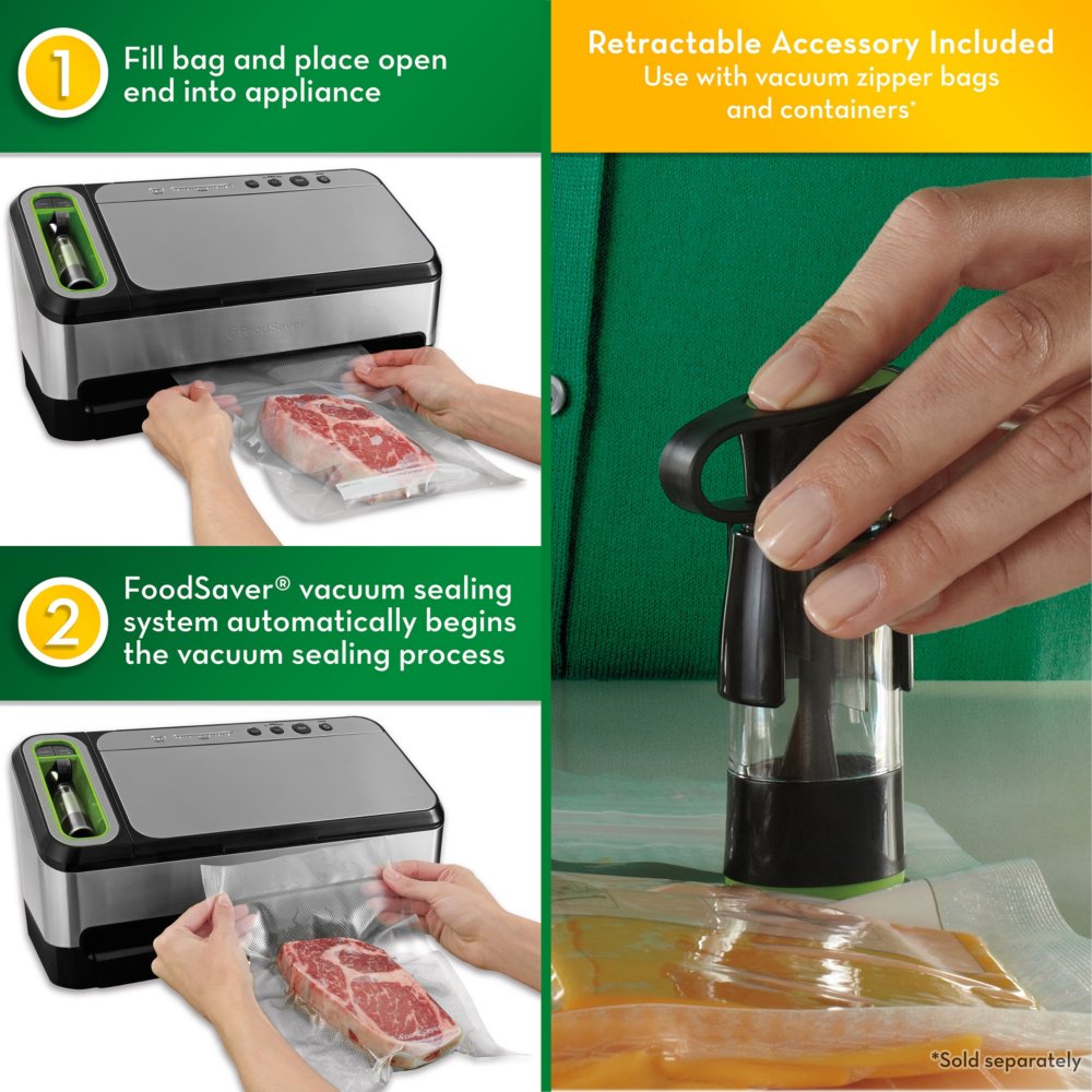 Details about   Commercial Save Food Vacuum Sealer Seal A Meal Machine Quick Sealing kit 